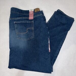 Signature Levis Straus Gold  Pull On Skinny Womens Jean  Sz 26M  38/30
